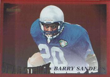 1995 Score - Red Siege #208 Barry Sanders Front