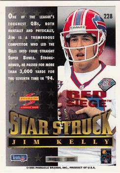 1995 Score - Red Siege #228 Jim Kelly Back