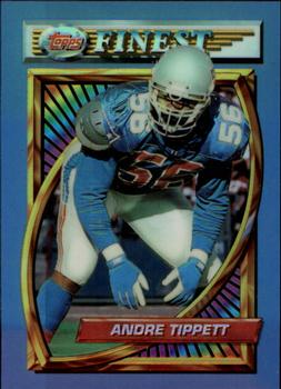 1994 Finest #81 Andre Tippett Front