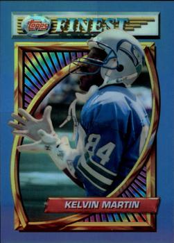 1994 Finest #156 Kelvin Martin Front