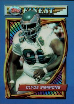 1994 Finest - Refractors #103 Clyde Simmons Front