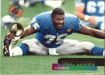 1995 Stadium Club - Members Only #36 Lomas Brown Front