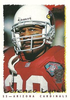 1995 Topps - Carolina Panthers #396 Lorenzo Lynch Front
