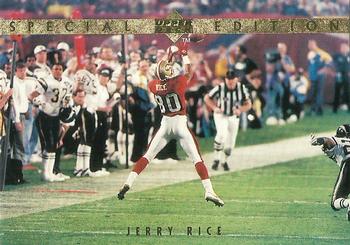 1995 Upper Deck - Special Edition Gold #SE88 Jerry Rice Front