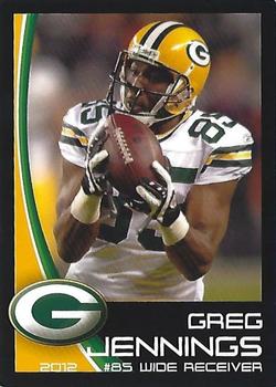 2012 Green Bay Packers Police - Tim's Towing, LLC., St. Francis Police Department #4 Greg Jennings Front