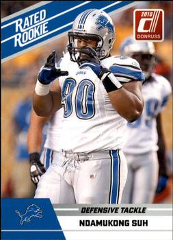 2010 Donruss Rated Rookies #79 Ndamukong Suh Front
