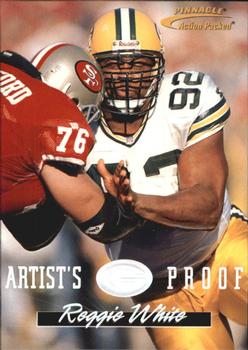 1996 Action Packed - Artist's Proofs #9 Reggie White Front