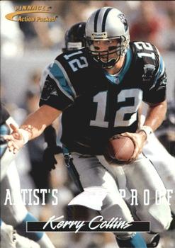 1996 Action Packed - Artist's Proofs #23 Kerry Collins Front