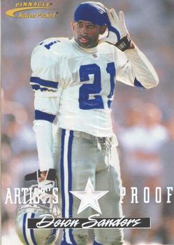 1996 Action Packed - Artist's Proofs #32 Deion Sanders Front
