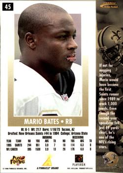 1996 Action Packed - Artist's Proofs #45 Mario Bates Back