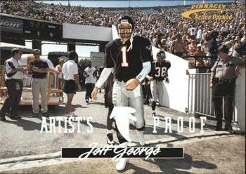 1996 Action Packed - Artist's Proofs #63 Jeff George Front