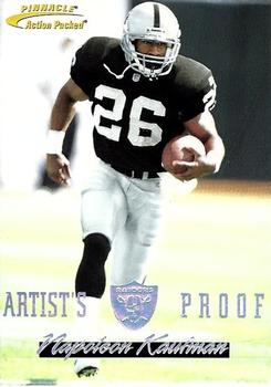 1996 Action Packed - Artist's Proofs #76 Napoleon Kaufman Front