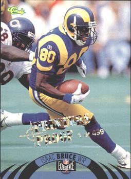 1996 Classic NFL Experience - Printer's Proofs #5 Isaac Bruce Front