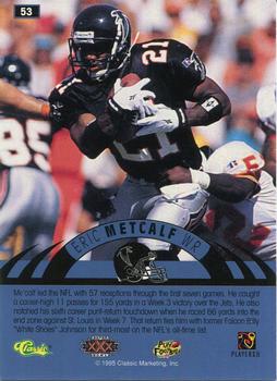 1996 Classic NFL Experience - Printer's Proofs #53 Eric Metcalf Back