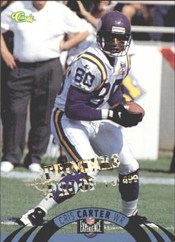 1996 Classic NFL Experience - Printer's Proofs #56 Cris Carter Front