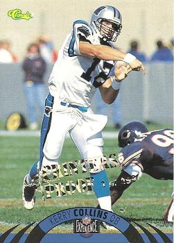 1996 Classic NFL Experience - Printer's Proofs #105 Kerry Collins Front