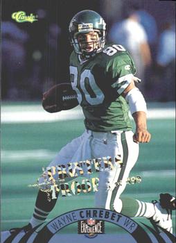 1996 Classic NFL Experience - Printer's Proofs #118 Wayne Chrebet Front