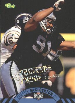 1996 Classic NFL Experience - Printer's Proofs #122 Chester McGlockton Front