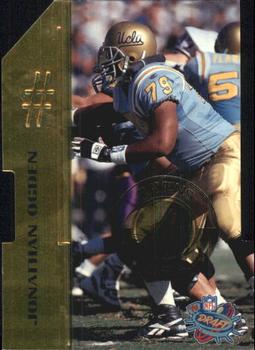 1996 Classic NFL Rookies - #1 Draft Picks #4 Jonathan Ogden Front
