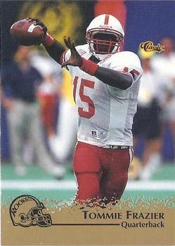 1996 Classic NFL Rookies - Gold #25 Tommie Frazier Front