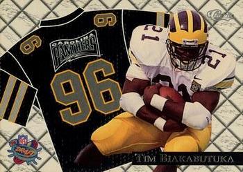 1996 Classic NFL Rookies - Road Jersey #RJ5 Tim Biakabutuka Front