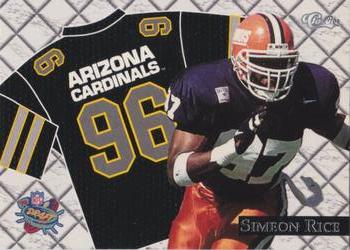1996 Classic NFL Rookies - Road Jersey #RJ7 Simeon Rice Front