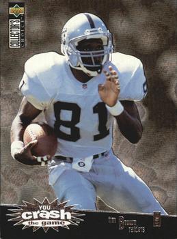 1996 Collector's Choice - You Crash the Game Silver Exchange #18 Tim Brown Front