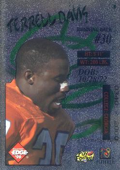 1996 Collector's Edge - Big Easy #6 Terrell Davis Back