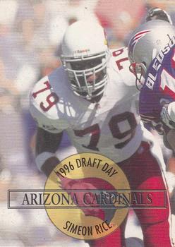 1996 Collector's Edge - Draft Day Exchange #1 Simeon Rice Front