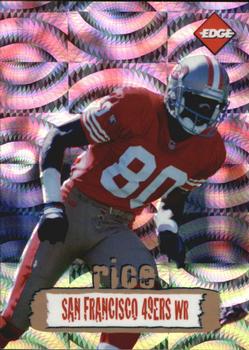 1996 Collector's Edge - Holofoil #206 Jerry Rice Front
