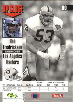 1994 Images #90 Rob Fredrickson Back