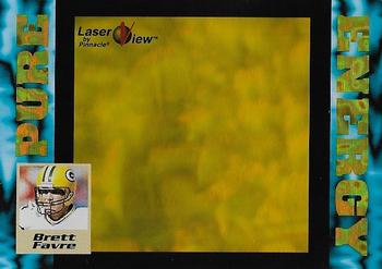1996 Pinnacle Laser View - Gold #34 Brett Favre Front