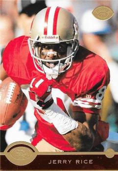 1996 Leaf - Red #39 Jerry Rice Front