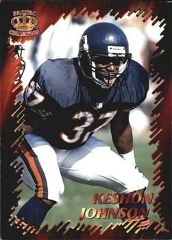 1996 Pacific Dynagon - Best Kept Secrets #BKS-16 Keshon Johnson Front