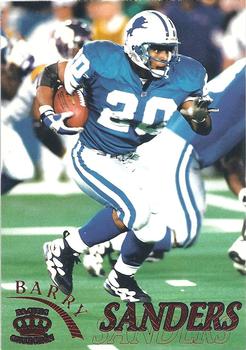 1996 Pacific Gridiron - Red #41 Barry Sanders Front