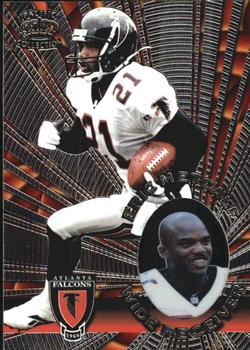 1996 Pacific Invincible - Silver #I-10 Eric Metcalf Front
