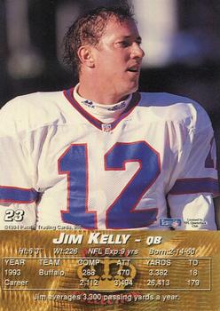 1994 Pacific #23 Jim Kelly Back