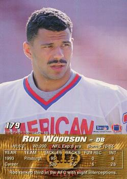 1994 Pacific #179 Rod Woodson Back
