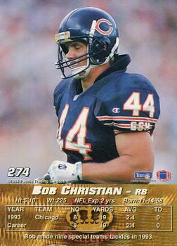 1994 Pacific #274 Bob Christian Back