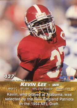 1994 Pacific #437 Kevin Lee Back