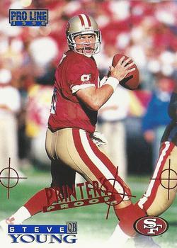 1996 Pro Line - Printer's Proofs #2 Steve Young Front