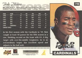 1996 Score - Field Force #198 Rob Moore Back