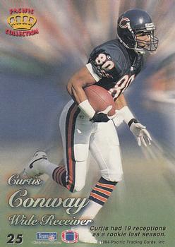 1994 Pacific Prisms #25 Curtis Conway Back