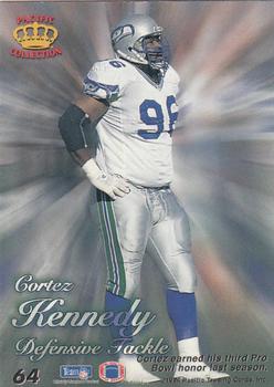 1994 Pacific Prisms #64 Cortez Kennedy Back
