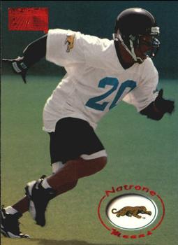 1996 SkyBox Premium - Rubies #81 Natrone Means Front