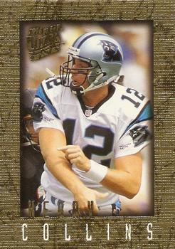 1996 Ultra Sensations - Marble Gold #14 Kerry Collins Front