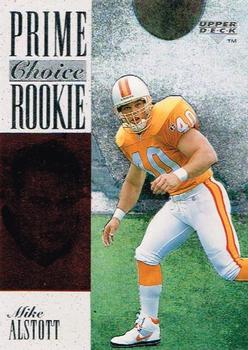 1996 Upper Deck Silver Collection - Prime Choice Rookies #15 Mike Alstott Front