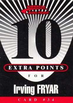 1997 Action Packed - Extra Points 10 #34 Irving Fryar Front
