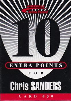 1997 Action Packed - Extra Points 10 #50 Chris Sanders Front