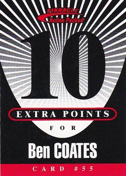 1997 Action Packed - Extra Points 10 #55 Ben Coates Front